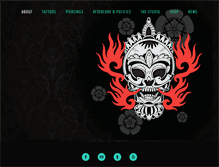 Tablet Screenshot of burlyfishtattoo.com